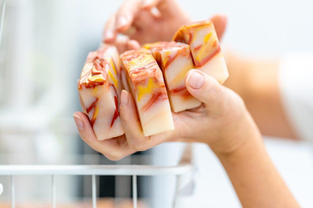 skin and body care. handmade organic soap