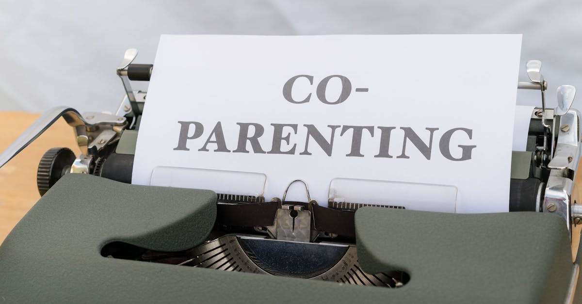 découvrez les avantages du co-parenting : une approche moderne et collaborative pour élever vos enfants ensemble en partageant responsabilités et décisions.