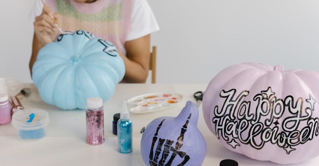 découvrez des idées créatives de bricolages d'halloween pour petits et grands ! amusez-vous à créer des décorations effrayantes et des accessoires uniques qui rendront votre fête inoubliable. profitez de tutoriels faciles et de matériaux accessibles pour réaliser des créations qui mettront en valeur votre esprit d'halloween.