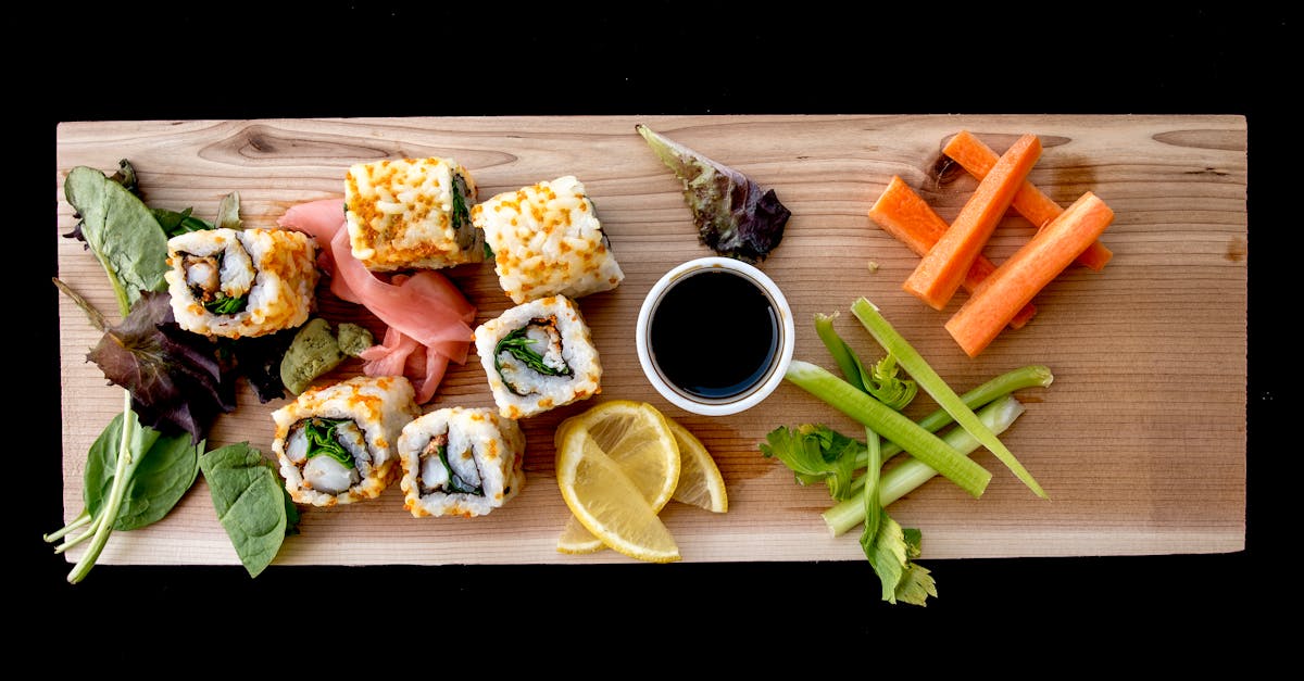 découvrez l'art des sushis avec nos délicieuses créations japonaises. savorisez des recettes authentiques, des ingrédients frais et des saveurs exquises dans chaque bouchée. parfait pour les amateurs et les novices, plongez dans l'univers du sushi dès aujourd'hui !