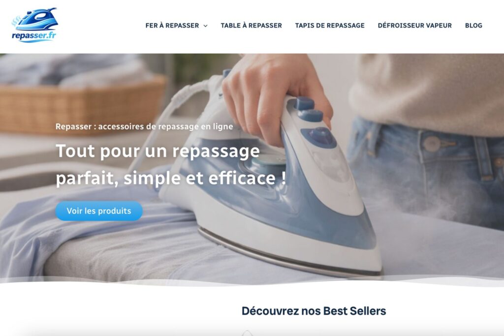 Repasser.fr : la plateforme de référence des accessoires de repassage