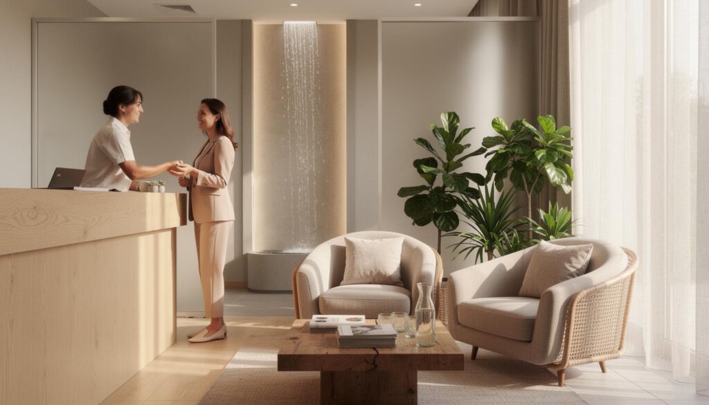 L’importance de l’accueil et de l’attente dans les lieux dédiés au bien-être